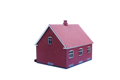 HT 87270 Dansk villa i røde sten