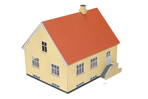 HT 87271 Dansk villa i gule sten