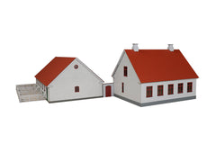 HT 87301 "Nyvang" Husmandssted sæt med svinefold