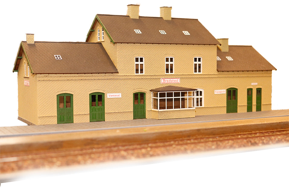 HT 87258 typisk DSB Banegård Inspireret af Svenstrup 1:87